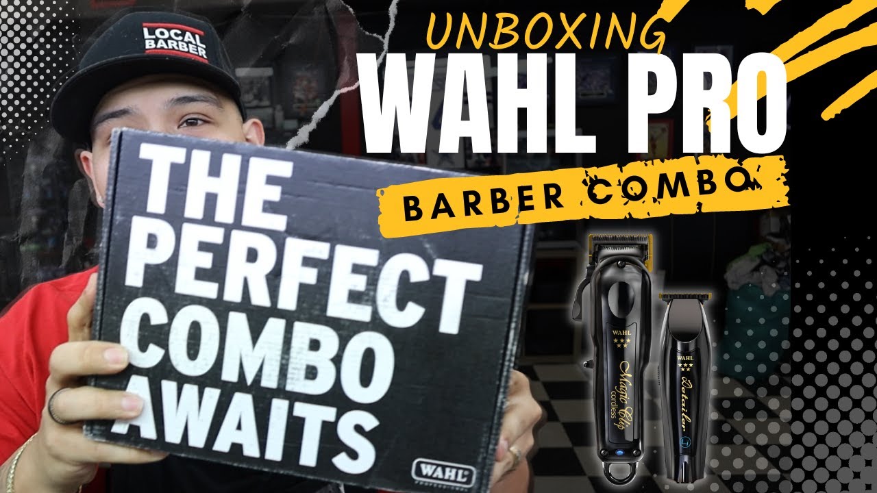 NEW Wahl Cordless Barber Combo | New Magic Clips New Detailer