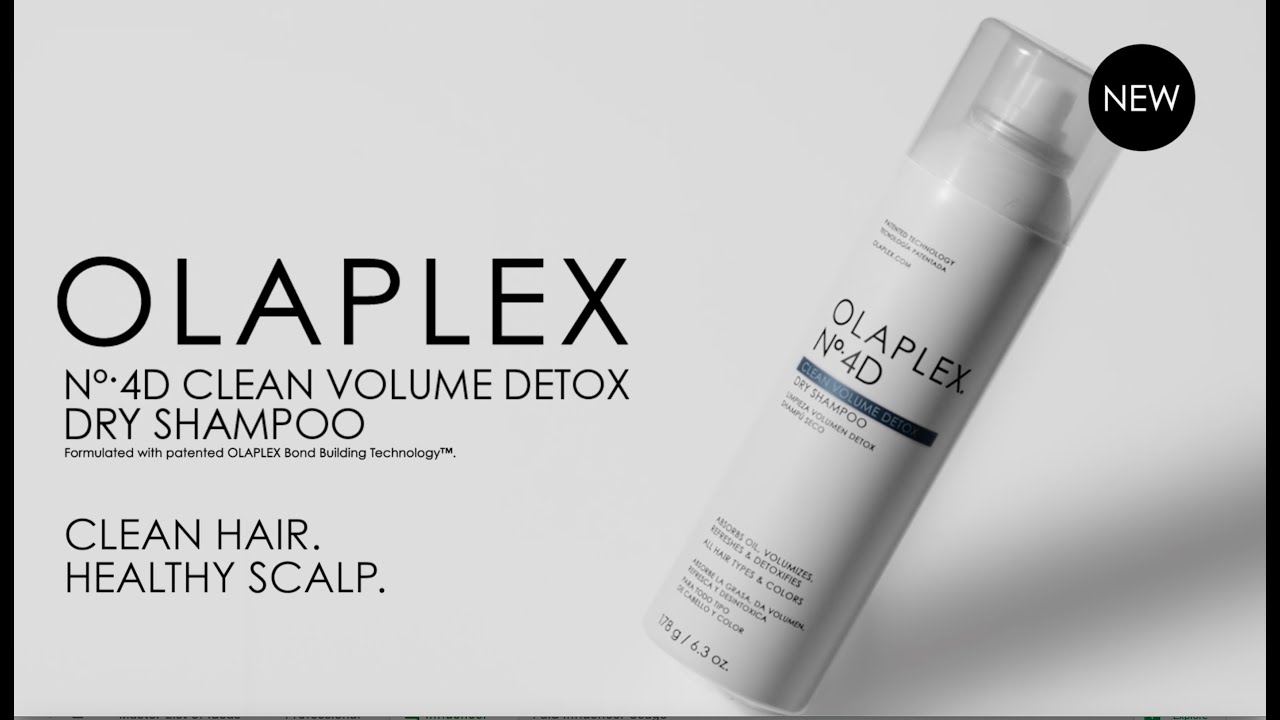 INTRODUCING OLAPLEX N°.4D Clean Volume Detox Dry Shampoo!