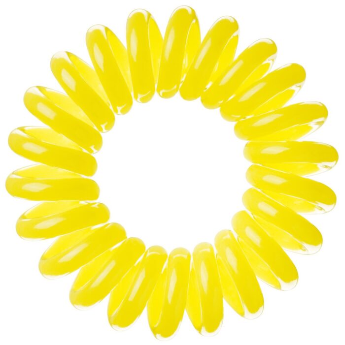 Κοκαλάκια Μαλλιών Invisibobble Traceless Hair Ring Submarine Yellow (Συσκευασία 3ων τεμαχίων)