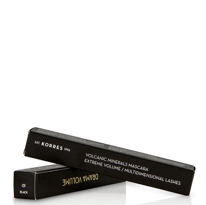 Korres Black Volcanic Minerals Drama Volume Mascara 01 Black 11ml