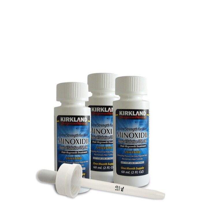 KIRKLAND Minoxidil Topical Solution 5% - Θεραπεία Αναγέννησης Μαλλιών για Άντρες 6 τεμ. x 60ml