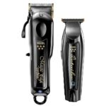 Wahl Cordless Barber Combo Black Magic Clip Clipper & Detailer Trimmer - Κουρευτική Μηχανή Επαγγελματική & Τρίμερ