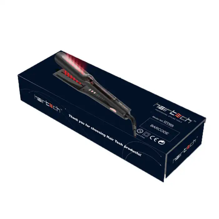 Hairtech-Infrared-Steam-Straightener-HT909-45mm_2 Hairtech Infrared Steam Styler HT909 45mm - Επαγγελματική Πρέσα Ατμού & Υπερύθρων 70w