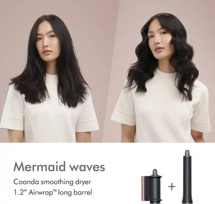 Dyson HS05 Airwrap Complete Long Ceramic Pink / Rose Gold 1300W